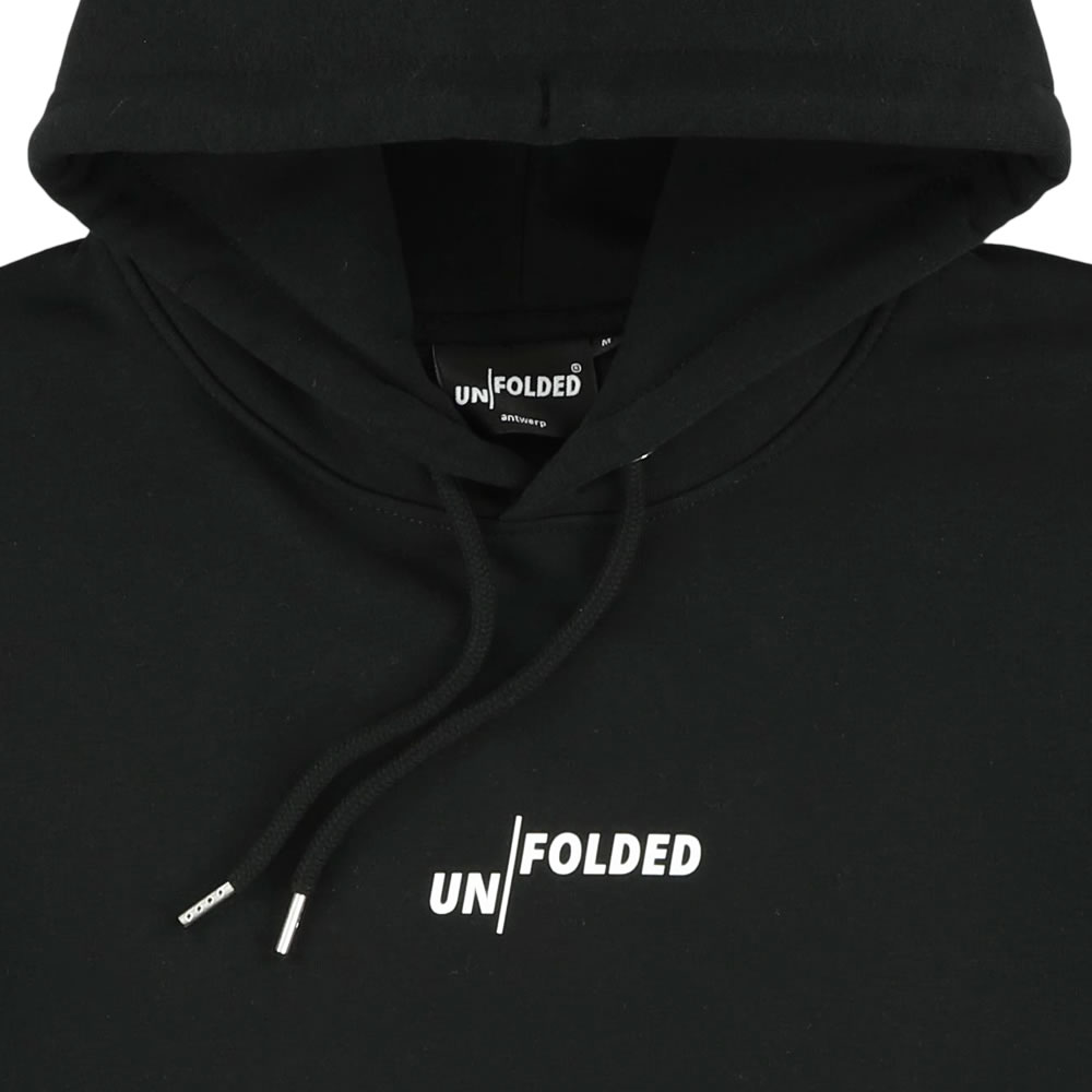 Iconic Unfolded Hoodie black - Unfolded