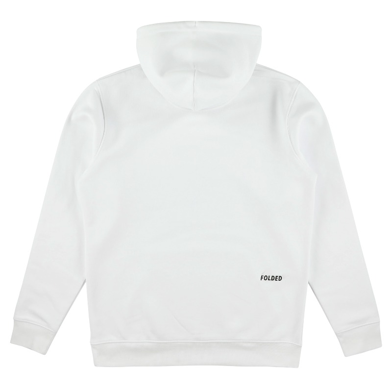 Iconic Unfolded Hoodie White - Unfolded
